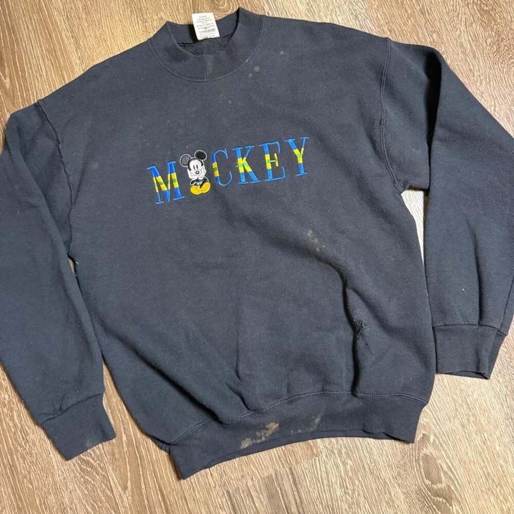 Disney Mickey & Co. Sweatshirt Size L Vintage Mickey Mouse